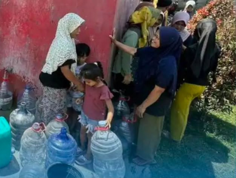 Atasi Kekeringan, Pemkab Klaten Salurkan 5,18 Juta Liter Air Bersih