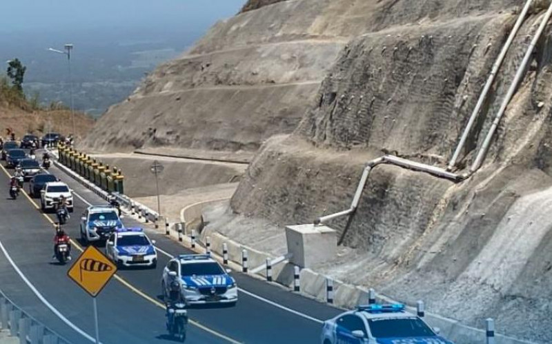Jalur Kelok 23 Bantul-Gunungkidul Ditutup Hingga 2027,Pembangunan Rest Area Di Jadwqalkan Awal Tahun