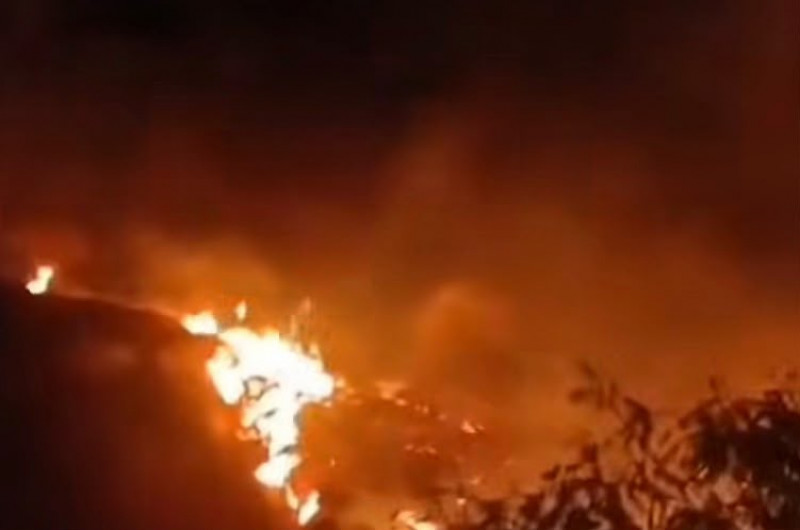 Karhutla Meluas ke Jawa Tengah, Lereng Gunung Sumbing Temanggung Terbakar Hebat