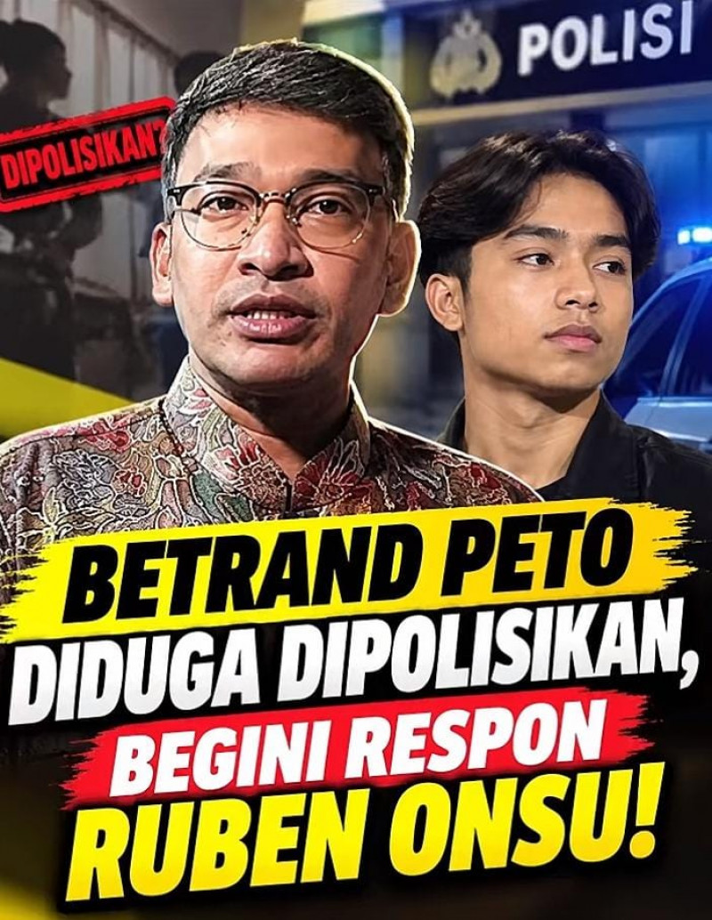 Betrand Peto Dilaporkan ke Polisi, Ini Tanggapan Ruben Onsu