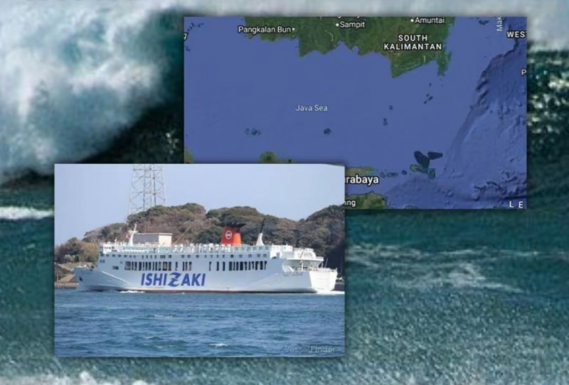 Kapal Virgo 8 Hilang Kontak di Laut, 240 Penumpang di Dalamnya