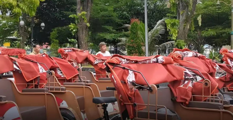 Becak Listrik Pemberian Prabowo Dijual Penerima, Bantuan Terancam Ditarik