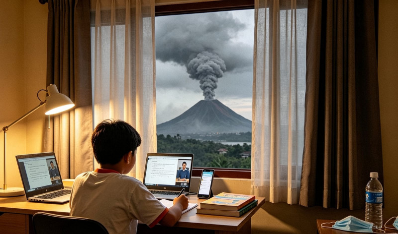 Resmi! Kemenag DKI Jakarta Tetapkan PJJ untuk RA dan Madrasah Mulai 7 September Akibat Abu Vulkanik Anak Krakatau