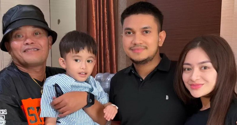 Nathalie Holscher,Aripat Dan Sule Ambil Rapor Adzam,Tuai Pujian Warganet