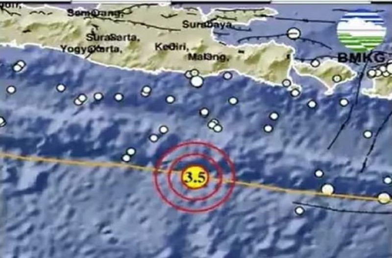 GEMPA GUNCANG MALANG, WARGA MTS HAMBURAN KELUAR