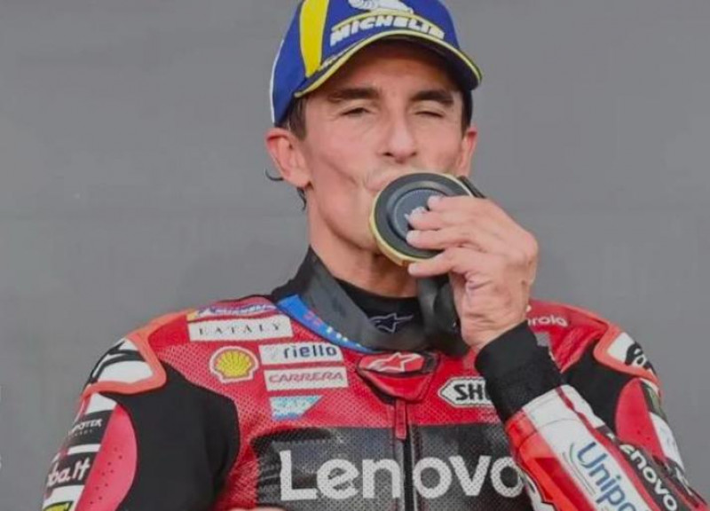 Menang Sprint MotoGP Mandallika,Marc Marquez Keluhkan Pusing Akibat Cuaca Panas
