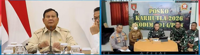Prabowo Prioritaskan Karhutla, Kalteng dan Sumsel Jadi Fokus Utama