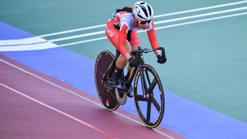Tiga Pebalap Putri Indonesia Belum Tembus 10 Besar Asian Games 2026