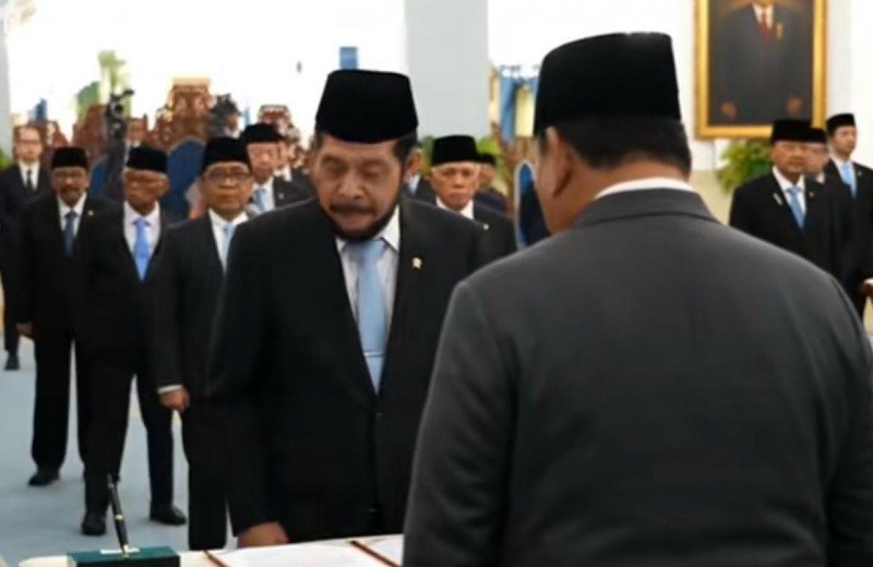 RESMI DILANTIK JADI WANTIMPRES, EKS KETUA MK ANWAR USMAN: INI AMANAH BESAR