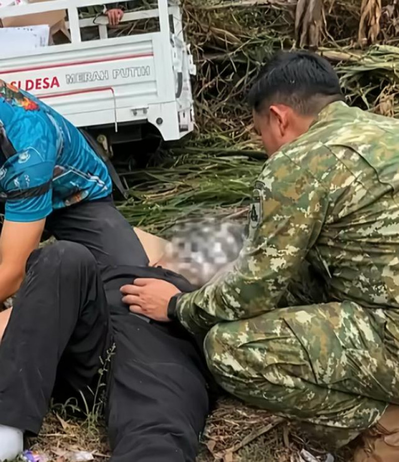 Kendaraan Hilang Kendali Saat Bawa Bantuan, Bobon Santoso Kecelakaan Hingga Kepala Terluka
