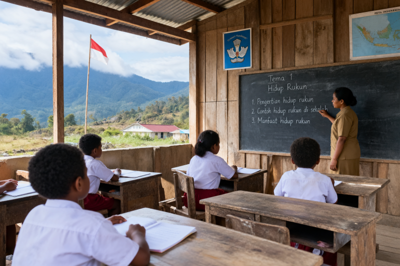 Sekolah di Daerah 3T Masih Berjuang, Infrastruktur dan Akses Digital Jadi Tantangan