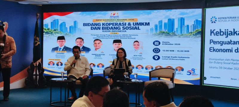 Rakornas 2026 Dari Komitmen Menjadi Aksi Nyata,Hadirkan Sekretaris Menteri UMKM Dan Soft Launching Ruang UMKM Naik Kelas