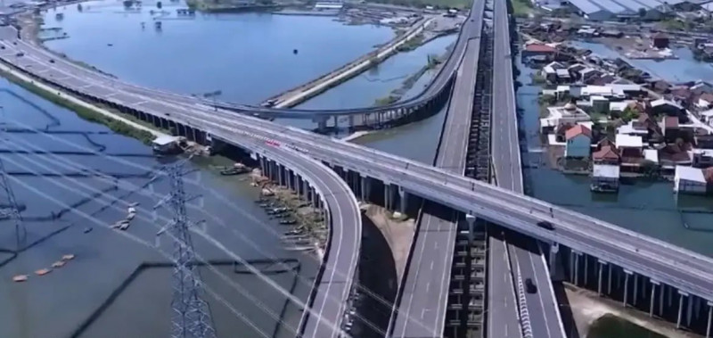 Progres Tol Semarang-Demak Seksi 1 Tembus 79,42%, Terintegrasi Giant Sea Wall Ditarget Fungsional Nataru 2027