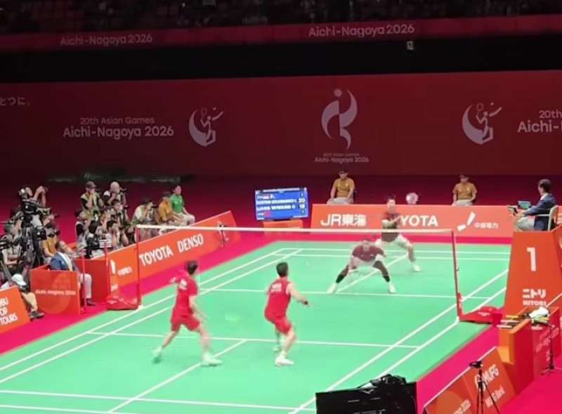 EMAS KETIGA! Leo/Daniel Bikin Indonesia Raya Berkumandang di Aichi